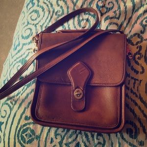 Leather Messenger Bag